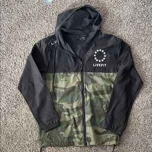 Black and Camouflage Jacket